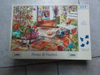 Hop puzzel Home & Garden 1000 stukjes, Hobby en Vrije tijd, Denksport en Puzzels, Ophalen, 500 t/m 1500 stukjes, Zo goed als nieuw