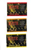 Bieretiketten Burg Bier Brouwerij - Ermelo, Ophalen of Verzenden, Zo goed als nieuw, Glas of Glazen, Overige merken