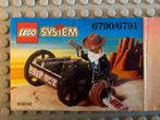 Lego System set 6790/6791 Western Bandit's Wheelgun + boekje, Ophalen of Verzenden, Gebruikt, Complete set, Lego