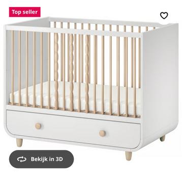 Babybedje met lade IKEA Myllra beschikbaar voor biedingen