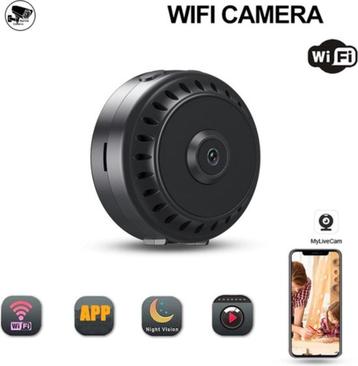  Mini Camera 1080p - Spy Camera Wifi met App - Verborgen Cam beschikbaar voor biedingen