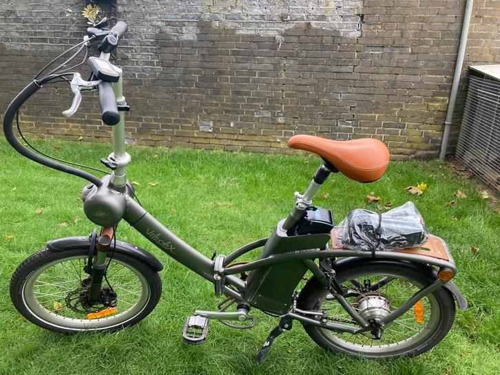 Opvouwbare Electriche fiets.merk Solex., Fietsen en Brommers, Fietsen | Vouwfietsen, Gebruikt, 18 tot 20 inch, Totaal opvouwbaar