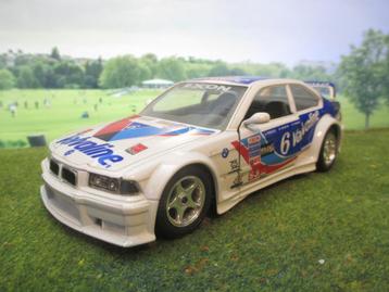 1/24 BMW E36 M3 GTR Bburago J.Fergus + D.Marvin + R.Finger  beschikbaar voor biedingen