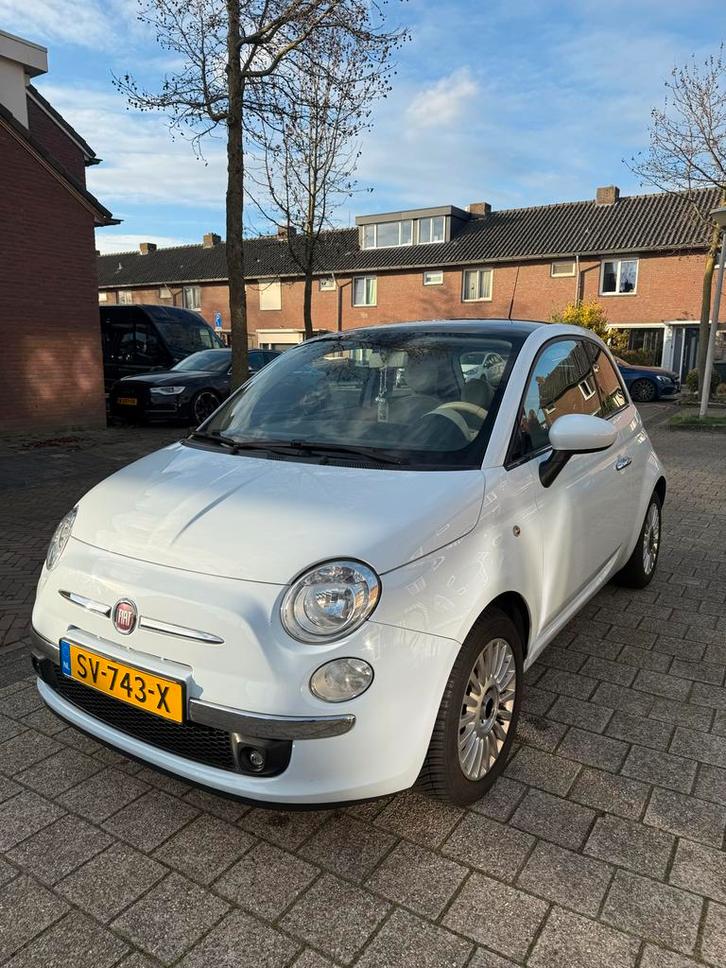Fiat 500 1.4 16V 2009 Blauw, Auto's, Fiat, Particulier, ABS, Airbags, Airconditioning, Bochtverlichting, Centrale vergrendeling