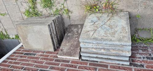 Buitentegels tuintegels tegels op te halen in Hazerswoude-R, Tuin en Terras, Tegels en Klinkers, Gebruikt, Terrastegels, Beton