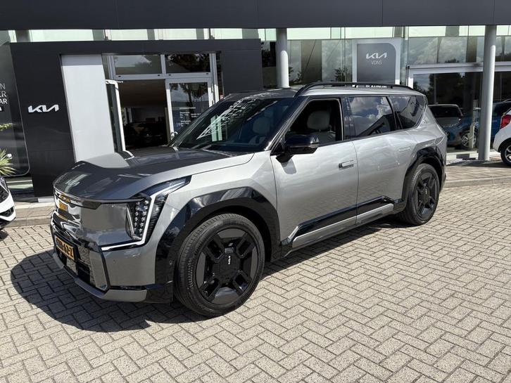 Kia EV9 GT-Line AWD 99.8 kWh 7 zitter // info Roel 0492-5889, Auto's, Kia, Te koop, EV9, 360° camera, 4x4, ABS, Achteruitrijcamera