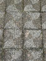 Tuin tegels met motief 40x 40 totaal 63 stuks, Tuin en Terras, Tegels en Klinkers, Ophalen, Gebruikt, 10 m² of meer, Terrastegels