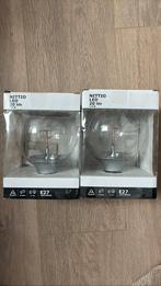2x Lamp nittio ikea led, Huis en Inrichting, Lampen | Losse lampen, Led-lamp, Minder dan 30 watt, Zo goed als nieuw, E27 (groot)