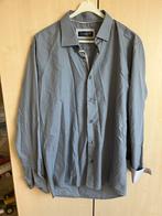 Grijs Montazinni overhemd, Ophalen of Verzenden, Zo goed als nieuw, Grijs, Halswijdte 43/44 (XL)