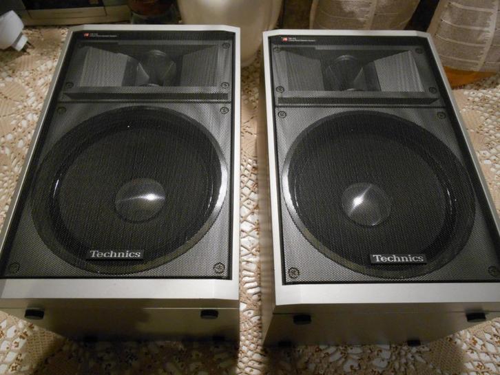 Vintage Technics speakers SB-F5, Audio, Tv en Foto, Luidsprekers, Gebruikt, Front, Rear of Stereo speakers, Minder dan 60 watt