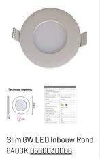 40 keer (!) led spotjes nieuw 6400K - ook los te koop, Huis en Inrichting, Lampen | Spots, Nieuw, Plafondspot of Wandspot, Led