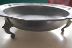 Een TINNEN FRUITSCHAAL op pootjes, Antiek en Kunst, Antiek | Tin, Ophalen of Verzenden