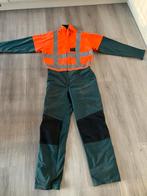 Oranje/Groene Overall voor Versnipperen - Maat L, Ophalen of Verzenden, Zo goed als nieuw, Maat 52/54 (L), Overige kleuren