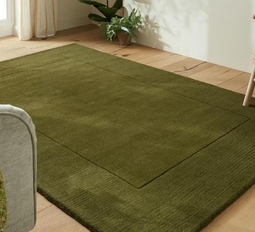 Textured Border Wollen Vloerkleed - H&M - NIEUW!!, Huis en Inrichting, Stoffering | Tapijten en Kleden, Nieuw, 150 tot 200 cm