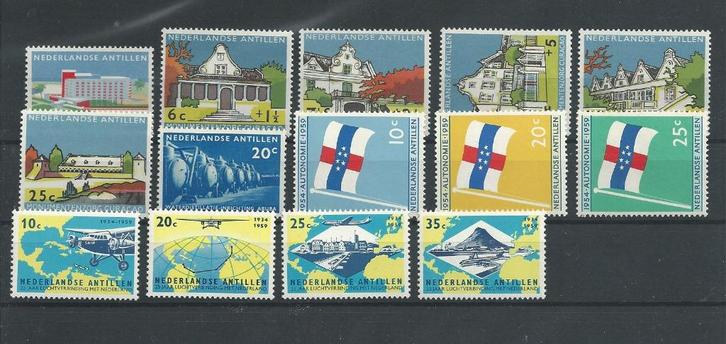 Nederlandse Antillen 1959, Complete jaargang, Postfris., Postzegels en Munten, Postzegels | Nederlandse Antillen en Aruba, Postfris