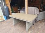 Wicker Tuintafel, Tuin en Terras, Ophalen, Zo goed als nieuw, Wicker