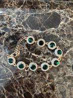Vintage Smaragd Armband - Nieuw!, Ophalen, Overige materialen
