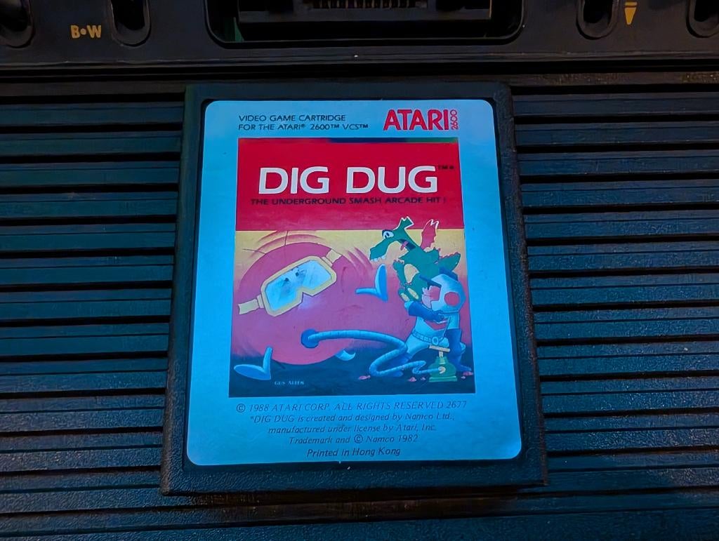 Dig Dug - Atari 2600 spel game, Avontuur en Actie, Gebruikt, 1 speler, Ophalen of Verzenden