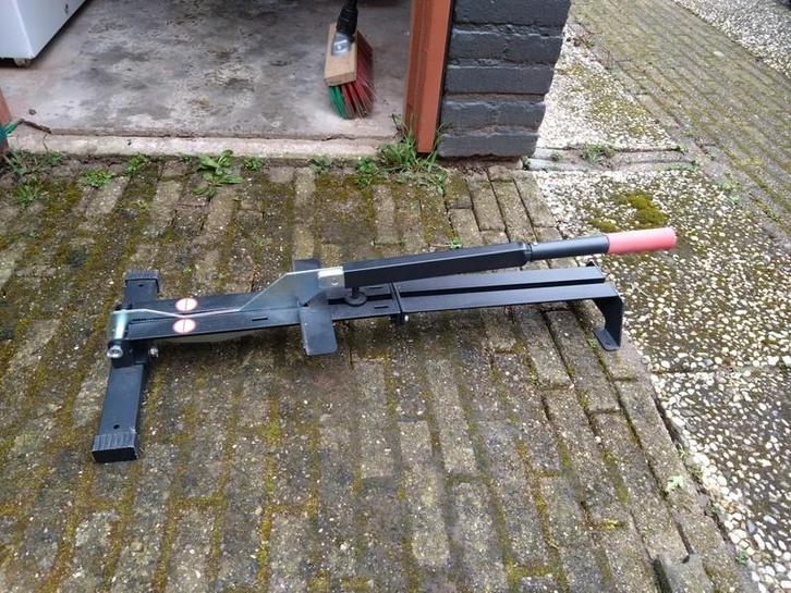 Laminaatsnijder te huur, Doe-het-zelf en Verbouw, Gereedschap | Handgereedschap, Zo goed als nieuw, Ophalen