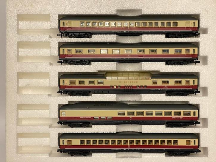 ** NIEUW ** MINI-BAHN ** RHEINGOLD **, Hobby en Vrije tijd, Modeltreinen | N-Spoor, Nieuw, Wagon, Gelijkstroom of Wisselstroom