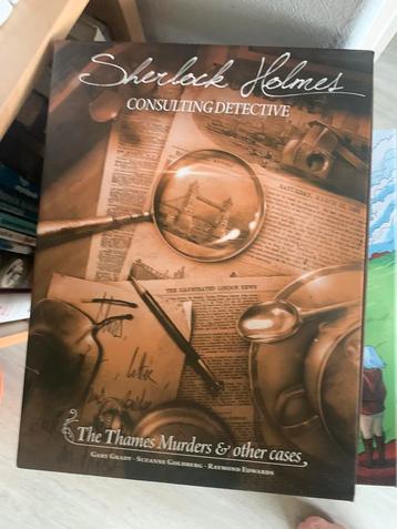 Sherlock holmes consulting detective thames murders beschikbaar voor biedingen
