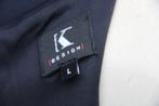 Jurk donkerblauw K-Design mt L Vaste prijs, K-design, Blauw, Maat 42/44 (L), Ophalen of Verzenden