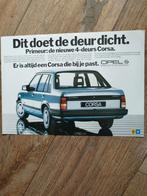 Opel Corsa brochure 1985, Nieuw, Opel, Ophalen of Verzenden, Opel