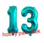 Cijfer 13 folieballon 76cm nr C618h, Ophalen of Verzenden, Nieuw, Versiering, Verjaardag