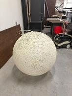 Grote design draadlamp | bol hanglamp | wit, Huis en Inrichting, Ophalen, Gebruikt, Stof, Modern design