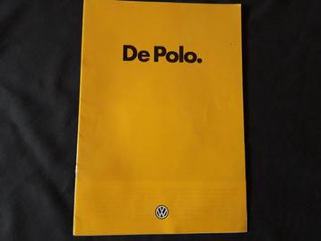 Folder VW Polo modeljaar 1981 - Nederlands beschikbaar voor biedingen