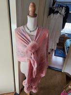 Mooie Nieuwe Roze Poncho one size fitts all incl.verz €27,-, Verzenden, Nieuw, Roze
