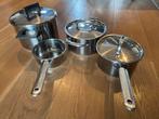 IKEA Pannenset - RVS, Huis en Inrichting, Keuken | Potten en Pannen, Ophalen, Gebruikt, Inductieplaat, Pannenset