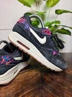 Nike Air Max 1 Aloha Black maat 37,5, Zwart, Nike, Ophalen of Verzenden, Nike