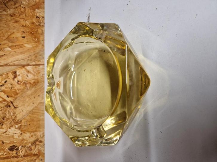 Kristalglas asbak, Antiek en Kunst, Antiek | Glas en Kristal, Ophalen of Verzenden