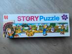 Verhaalpuzzel, grote stukken met kleine stukjes erin., Ophalen of Verzenden, 10 tot 50 stukjes, Gebruikt, 2 tot 4 jaar