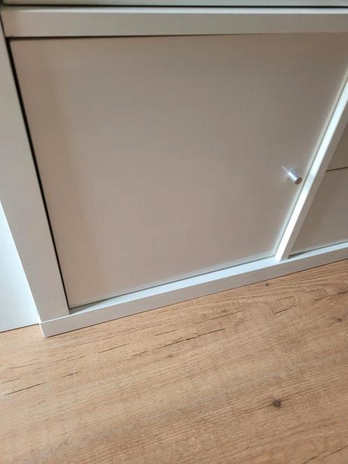 Hoogglans wit Inzet deurtjes kallax vakkenkast, Doe-het-zelf en Verbouw, Kozijnen en Schuifpuien, Zo goed als nieuw, Raamkozijn