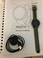 Garmin Vivoactive 3 - Sportieve Smartwatch, Zwart, IOS, Ophalen of Verzenden, Zo goed als nieuw