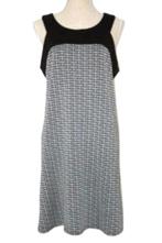 Vertigo Paris vintage jurkje, grijs/zwart, Mt. XL, Kleding | Dames, Vertigo Paris, Verzenden, Maat 46/48 (XL) of groter, Knielengte