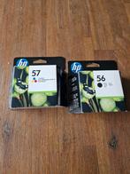 Hp 56 en 57 printer inkt, Ophalen of Verzenden, Zo goed als nieuw