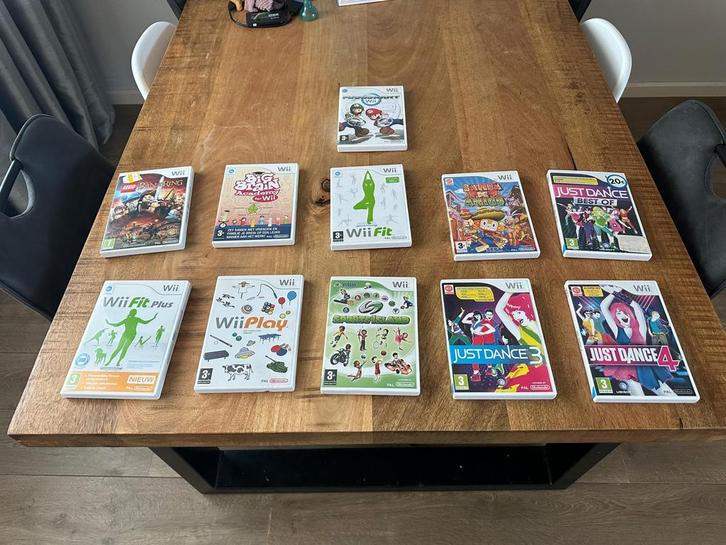 Nintendo wii spellen, Spelcomputers en Games, Games | Nintendo Wii, Zo goed als nieuw, Sport, 3 spelers of meer, Vanaf 3 jaar