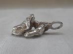 Zilveren vintage nugget hanger nr.580, Verzenden, Zo goed als nieuw, Zilver, Zilver