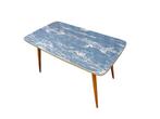Vintage formica tafel, bijzettafel, salontafel, Antiek en Kunst, Ophalen