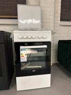 BEKO GASFORNUIS 4 PITS ELEKTRISCHE OVEN FSS52001DW, Witgoed en Apparatuur, Fornuizen, Ophalen, Info@adoswitgoed.nl, Kamerlingh Onnestraat 8