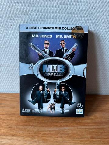 DVD Box MIB, Men in Black 1 en 2, 4 Disc Ultimate Collection beschikbaar voor biedingen