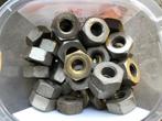 Messing moeren BSW 1/2", Ophalen of Verzenden, Gebruikt