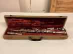 Vintage Klarinet met Koffer, Bes-klarinet, Gebruikt, Ophalen of Verzenden, Met koffer