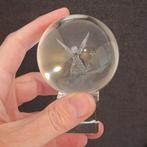 Vintage glazen bol met daarin een 3d elfje, Ophalen of Verzenden, Gebruikt
