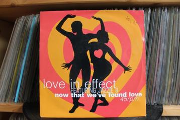 7" Single Love In Effect - Now That We've Found Love / Heart beschikbaar voor biedingen