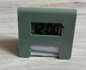 IKEA Kupong reiswekker wekker klokje grijs groen beschikbaar voor biedingen