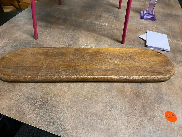 Wandplank Mango Hout 70x18cm - Onzichtbare Bevestiging, Huis en Inrichting, Woonaccessoires | Wandplanken en Boekenplanken, Nieuw